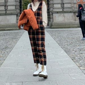 Urban Outfitters Flannel Jumpsuit